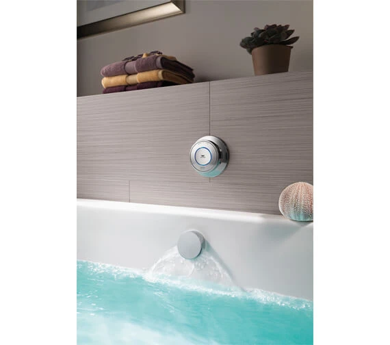 Aqualisa Quartz Classic Smart Digital Bath Filler With Overflow 6 Aqualisa Quartz Classic Smart Digital Bath Filler With Overflow - Image 4