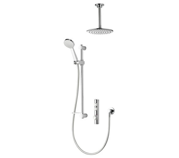 Aqualisa ISystem Smart Concealed Digital Shower Kit With Ceiling Shower Head 4 Aqualisa ISystem Smart Concealed Digital Shower Kit With Ceiling Shower Head - Image 2