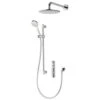 Aqualisa ISystem Smart Concealed Digital Shower Kit With Wall Shower Head - HP - Combi