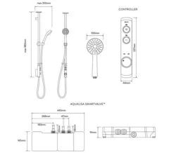 Aqualisa ISystem Smart Exposed Shower Valve With Kit 10 Aqualisa ISystem Smart Exposed Shower Valve With Kit -Shower Room M700 2021 9 23 7 48 22 484