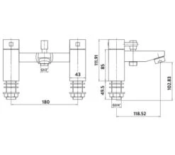 Joseph Miles Forme Chrome Bath Mixer Tap -Shower Room M700 2022 1 13 8 59 32 687
