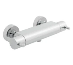 Vado Celsius Chrome 1 Outlet Exposed Thermostatic Bar Shower Mixer Valve