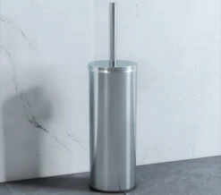 Vado Infinity Stainless Steel Toilet Brush And Holder