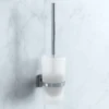 Smedbo House Toilet Brush With Frosted Glass Container 1 Smedbo House Toilet Brush With Frosted Glass Container -Shower Room M700 2022 10 10 13 29 12 225