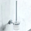 Vado Elements Chrome Toilet Brush With Frosted Glass Holder 2 Vado Elements Chrome Toilet Brush With Frosted Glass Holder -Shower Room M700 2022 10 10 13 34 53 118