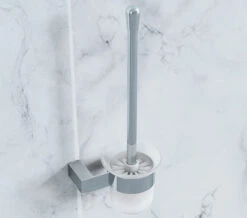 Tre Mercati Edge Wall Mounted Chrome Toilet Brush Holder