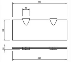 Miller Classic 8mm Clear Glass Shelf 7 Miller Classic 8mm Clear Glass Shelf -Shower Room M700 2022 10 11 8 11 38 98