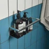 Roper Rhodes Idol Chrome Shower Shelf With Rail -Shower Room M700 2022 10 14 12 38 24 980