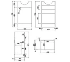 Essential Alaska 1 Door Vanity Unit 450mm And Basin 9 Essential Alaska 1 Door Vanity Unit 450mm And Basin -Shower Room M700 2022 10 22 7 37 53 982