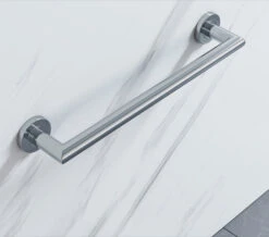 Vado Spa 300mm Chrome Wall Mounted Grab Or Towel Rail