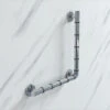 Croydex Assistive Grab N Grip 480mm L-Shaped Chrome Grab Bar -Shower Room M700 2022 10 27 12 5 17 553