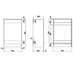 Essential Alaska 500 X 300mm White Back To Wall WC Furniture Unit 7 Essential Alaska 500 X 300mm White Back To Wall WC Furniture Unit -Shower Room M700 2022 11 16 15 36 39 817