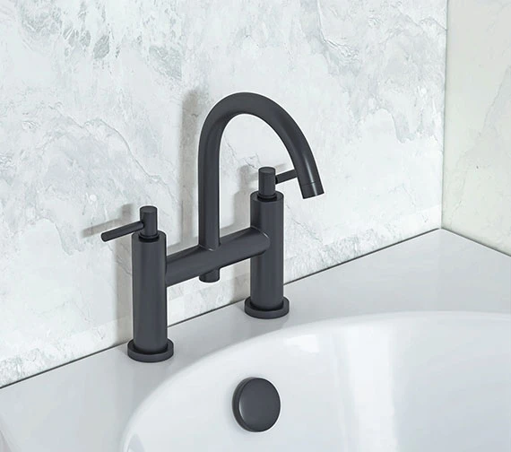Hudson Reed Tec Bath Mixer Tap With Small Swivel Spout 12 Hudson Reed Tec Bath Mixer Tap With Small Swivel Spout - Image 10