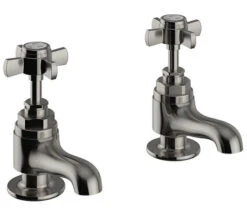 Heritage Dawlish Pair Of Bath Pillar Taps -Shower Room M700 2022 12 7 9 17 46 134