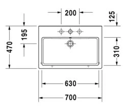 Duravit Ketho 440mm Depth 1 Drawer Wall Mounted Vanity Unit -Shower Room M700 2022 12 8 8 55 45 955