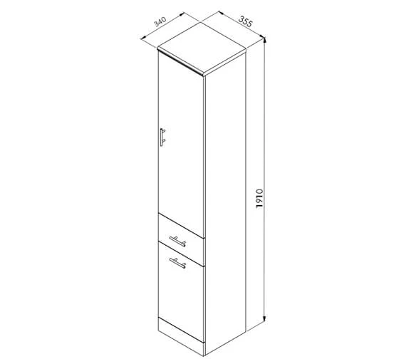 Joseph Miles Lanza 355mm X 1910mm Tall Unit 5 Joseph Miles Lanza 355mm X 1910mm Tall Unit - Image 3