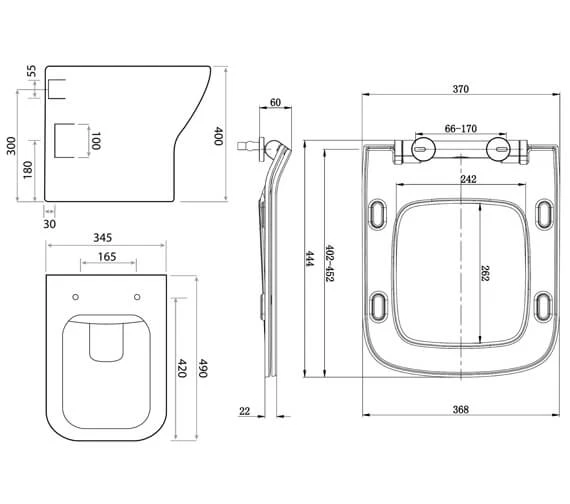 Joseph Miles Lili 900mm Furniture Pack 6 Joseph Miles Lili 900mm Furniture Pack - Image 4