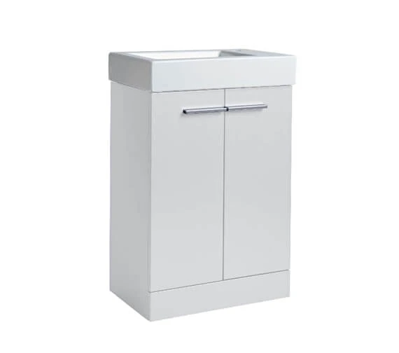 Tavistock Kobe 560mm Two Door Freestanding Unit With Basin 4 Tavistock Kobe 560mm Two Door Freestanding Unit With Basin - Image 2