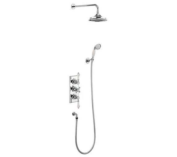 Burlington Trent Dual Outlet Concealed Thermostatic Valve With Shower Set 12 Burlington Trent Dual Outlet Concealed Thermostatic Valve With Shower Set - Image 10
