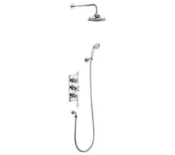 Burlington Trent Dual Outlet Concealed Thermostatic Valve With Shower Set 21 Burlington Trent Dual Outlet Concealed Thermostatic Valve With Shower Set -Shower Room M700 2022 3 9 9 19 1 982