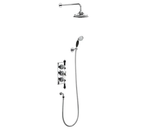 Burlington Trent Dual Outlet Concealed Thermostatic Valve With Shower Set 6 Burlington Trent Dual Outlet Concealed Thermostatic Valve With Shower Set - Image 4