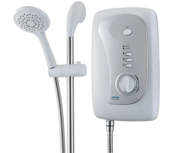 Triton Martinique White And Chrome Electric Shower 5 Triton Martinique White And Chrome Electric Shower - Image 3