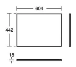 Ideal Standard Connect Air Worktops For Vanity Unit -Shower Room M700 2022 4 4 9 22 47 653
