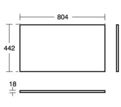 Ideal Standard Connect Air Worktops For Vanity Unit -Shower Room M700 2022 4 4 9 22 56 316