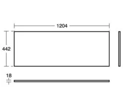 Ideal Standard Connect Air Worktops For Vanity Unit -Shower Room M700 2022 4 4 9 23 16 524