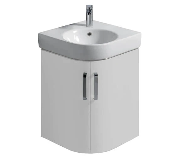 Geberit Selnova Compact 690 X 550mm Double Door Cabinet And Basin 3 Geberit Selnova Compact 690 X 550mm Double Door Cabinet And Basin