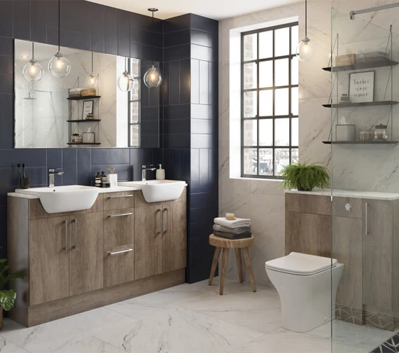 Joseph Miles Twain 200mm Wide 1 Door Floor Standing Unit With Toilet Roll Holder 11 Joseph Miles Twain 200mm Wide 1 Door Floor Standing Unit With Toilet Roll Holder - Image 9