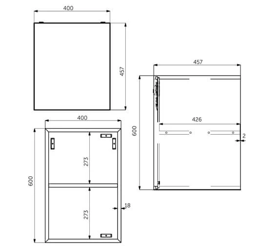 RAK Joy Grey Open Storage Unit 7 RAK Joy Grey Open Storage Unit - Image 5