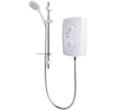 Triton White T80 Pro-Fit Electric Shower Set