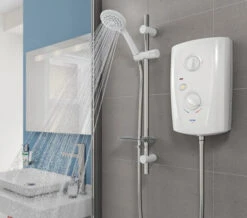 Triton White T80 Pro-Fit Electric Shower Set -Shower Room M700 2022 5 7 8 55 2 900