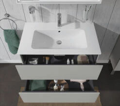 Duravit L-Cube Wall Mounted 2 Drawer Vanity Unit For Me-By-Starck Basin 31 Duravit L-Cube Wall Mounted 2 Drawer Vanity Unit For Me-By-Starck Basin -Shower Room M700 2022 6 10 14 36 10 413