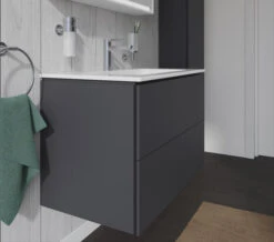 Duravit L-Cube Wall Mounted 2 Drawer Vanity Unit For Me-By-Starck Basin 38 Duravit L-Cube Wall Mounted 2 Drawer Vanity Unit For Me-By-Starck Basin -Shower Room M700 2022 6 10 14 40 27 617