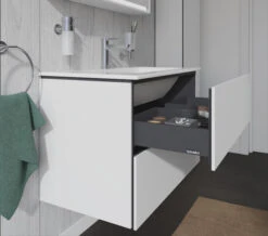 Duravit L-Cube Wall Mounted 2 Drawer Vanity Unit For Me-By-Starck Basin 34 Duravit L-Cube Wall Mounted 2 Drawer Vanity Unit For Me-By-Starck Basin -Shower Room M700 2022 6 10 14 46 30 357