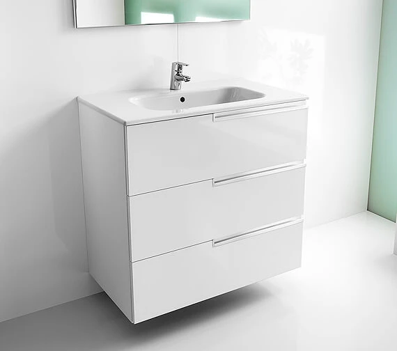 Roca Victoria-N 1000 X 740mm Vanity Unit Pack With Mirror And Spotlight 3 Roca Victoria-N 1000 X 740mm Vanity Unit Pack With Mirror And Spotlight