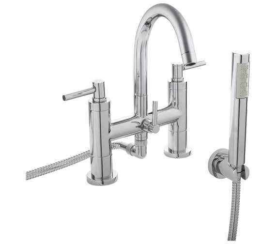 Hudson Reed Tec Bath Mixer Tap With Small Swivel Spout 8 Hudson Reed Tec Bath Mixer Tap With Small Swivel Spout - Image 6