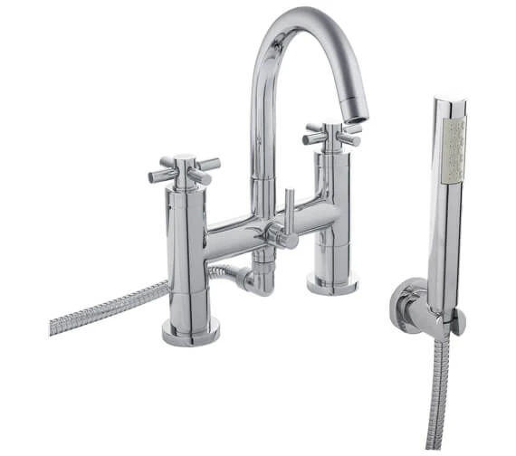 Hudson Reed Tec Bath Mixer Tap With Small Swivel Spout 10 Hudson Reed Tec Bath Mixer Tap With Small Swivel Spout - Image 8