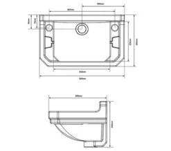 Tavistock Vitoria Traditional Style 500mm Cloakroom Unit And Basin 12 Tavistock Vitoria Traditional Style 500mm Cloakroom Unit And Basin -Shower Room M700 2022 7 26 13 2 26 737