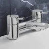 Bristan Prism Chrome Bath Mixer Tap -Shower Room M700 2022 7 28 10 2 40 819