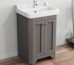 Hudson Reed Old London 2 Door Floor Standing Vanity Unit With Basin