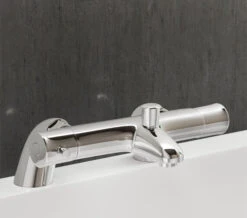 Bristan Artisan Chrome Thermostatic Bath Shower Mixer Tap