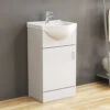 Essential Alaska 1 Door Vanity Unit 450mm And Basin -Shower Room M700 2022 7 28 11 52 43 683