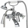 Tavistock Varsity Chrome Bath Shower Mixer Tap With Kit