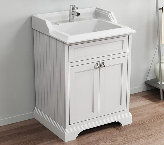 Burlington 650mm Freestanding Two Door Vanity Unit 3 Burlington 650mm Freestanding Two Door Vanity Unit