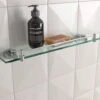 Miller Bond Glass Shelf With Guard Rail 500mm - 8702C -Shower Room M700 2022 7 4 10 4 48 767
