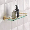 Heritage Clifton Glass Shelf Chrome -Shower Room M700 2022 7 4 11 0 11 309