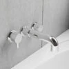 Crosswater Fusion Bath 3 Hole Set Tap Chrome -Shower Room M700 2022 7 4 9 52 49 915